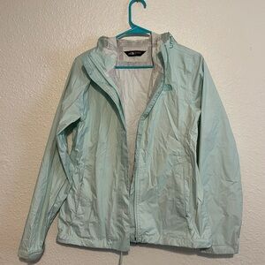 Women’s North Face Sea Foam Green Wind Breaker Jacket